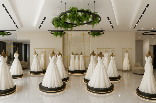 GELİNLİK MAĞAZA TASARIMI