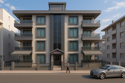 APARTMAN CEPHE TASARIMI